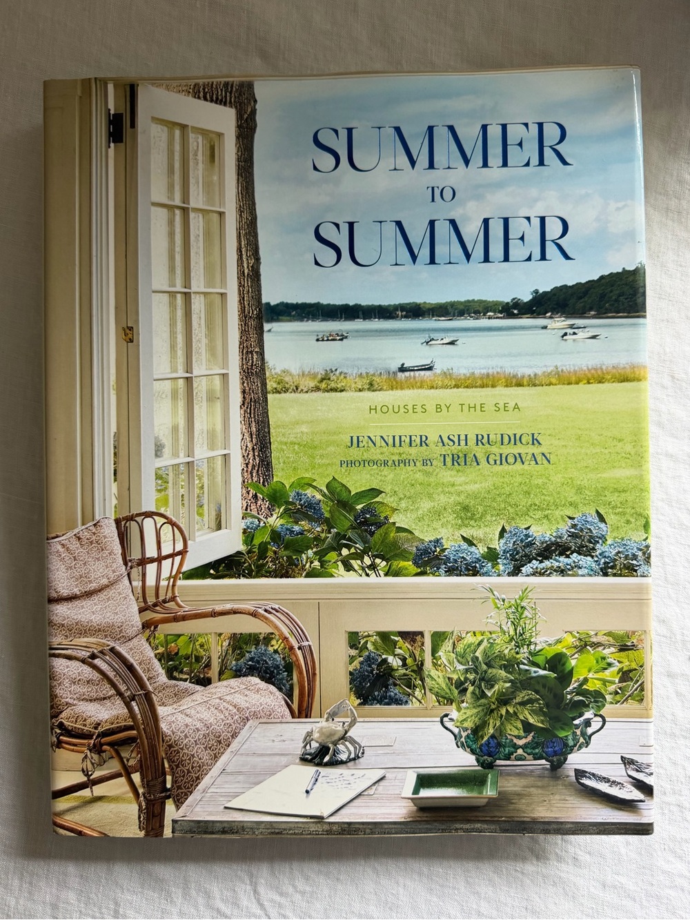 Summer to Summer by Jennifer Ash Rudick - Coastal Home Design Book (Blue/Green)